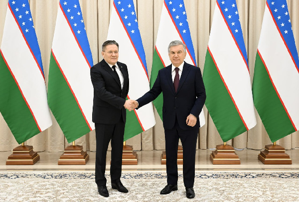 Президент Узбекистана Шавкат Мирзиёев и глава «Росатома» Алексей Лихачев обсудили развитие сотрудничества в сфере атомной энергетики 