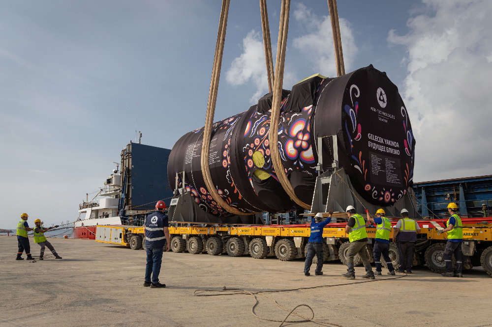 На площадку АЭС «Аккую» (Турция) доставлен корпус реактора для блока № 4