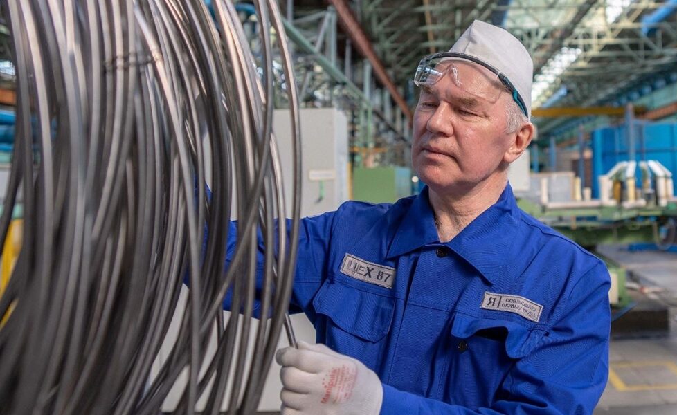 Чепецкий механический завод за 10 лет изготовил около 400 тонн титановой сварочной проволоки для российского судостроения