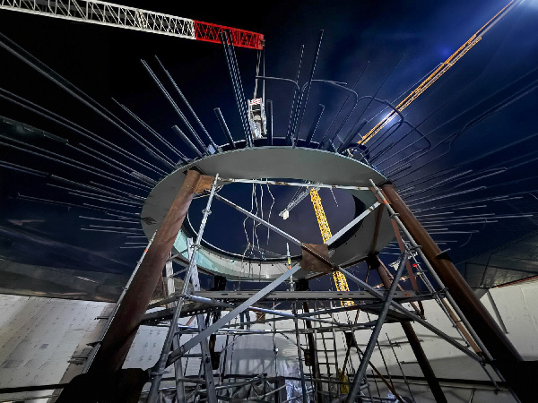 Key component of the reactor cavity installed at Akkuyu NPP Unit 4 (Türkiye)