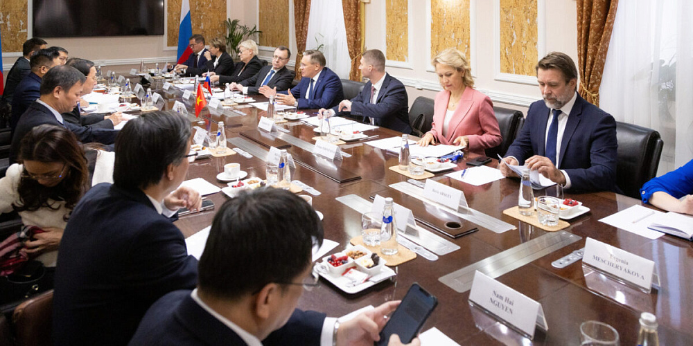 Alexey Likhachev, Head of Rosatom, held a meeting with Huynh Thanh Dat, Minister of Science and Technology of Vietnam