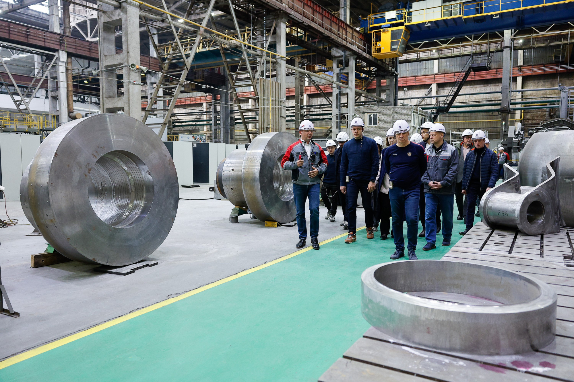 «Петрозаводскмаш» представил главе Минпромторга РФ проекты цифровой трансформации предприятия
