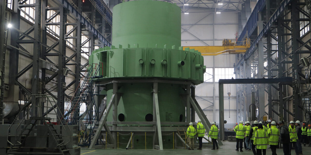 Core catcher delivered to the Paks-2 NPP (Hungary) construction site