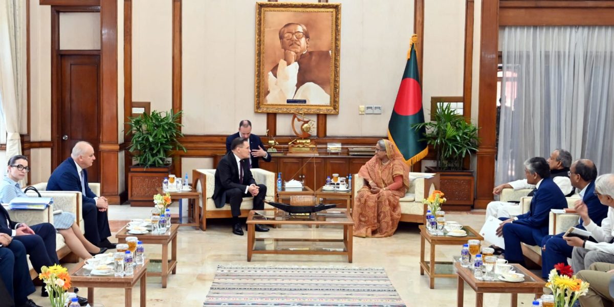 Rosatom Director General Alexey Likhachev discussed the course of construction of Rooppur NPP with Prime Minister of Bangladesh Sheikh Hasina  