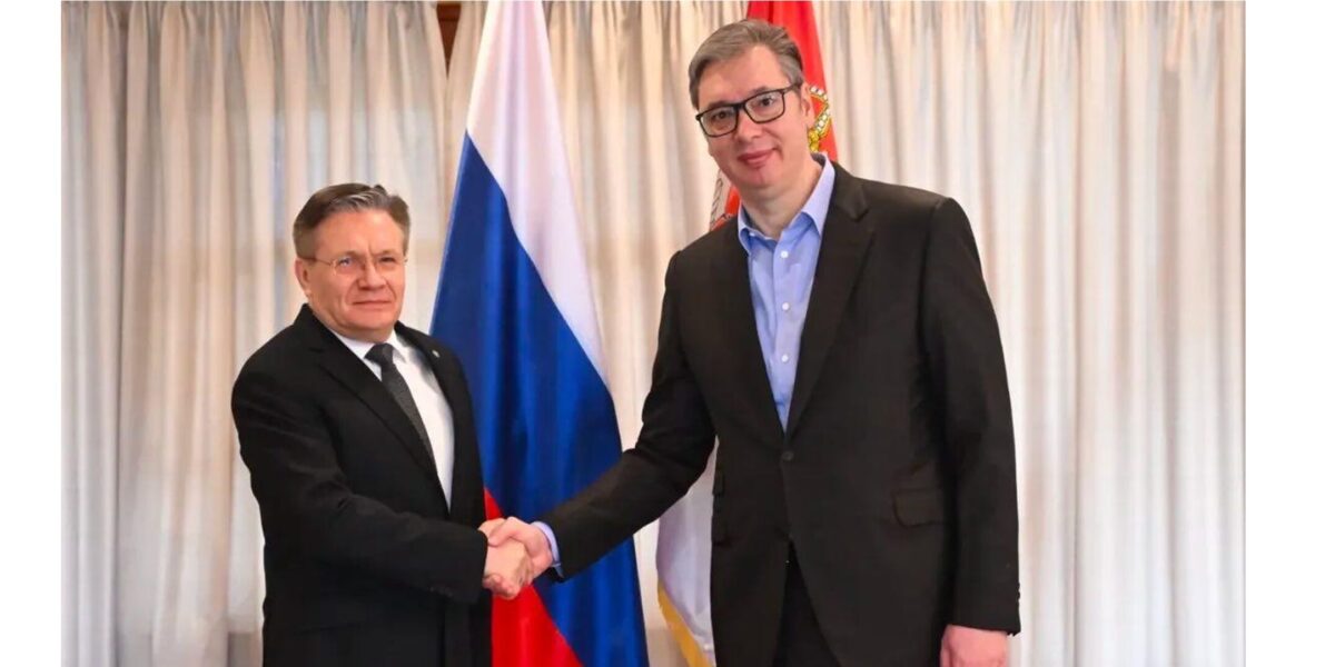 Глава «Росатома» Алексей Лихачев провел рабочую встречу с руководством Республики Сербии