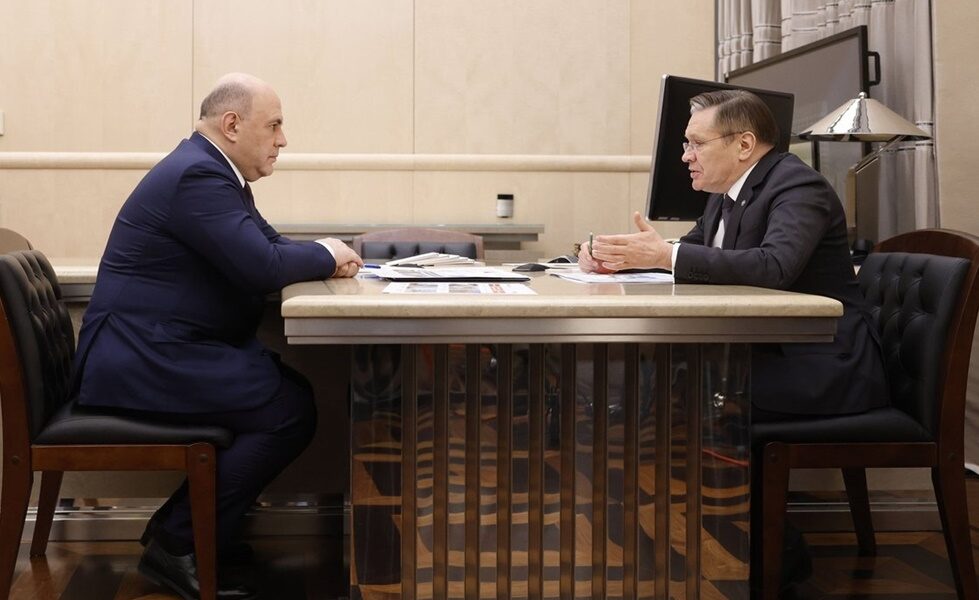 Председатель Правительства РФ Михаил Мишустин провел встречу с главой Росатома Алексеем Лихачевым