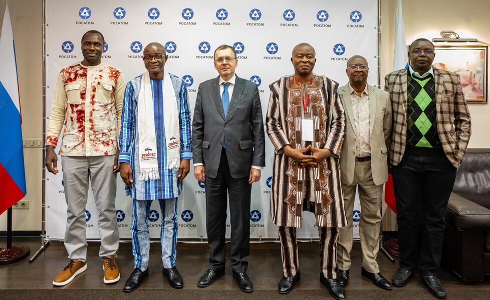 Rosatom Deputy Director General Nikolay Spassky held a meeting with Burkina Faso Minister of Energy, Mines and Quarries Yacouba Zabre Gouba