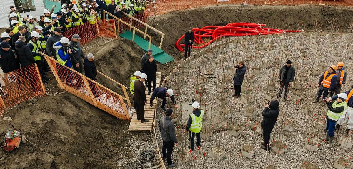 Rosatom Renewable Еnergy JSC started filling foundations at Novolakskaya WPP in the Republic of Dagestan