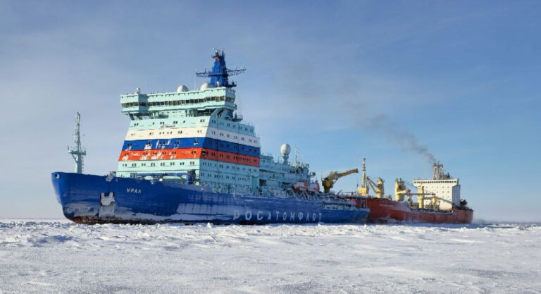 Video: Operation of Rosatomflot's universal nuclear icebreakers