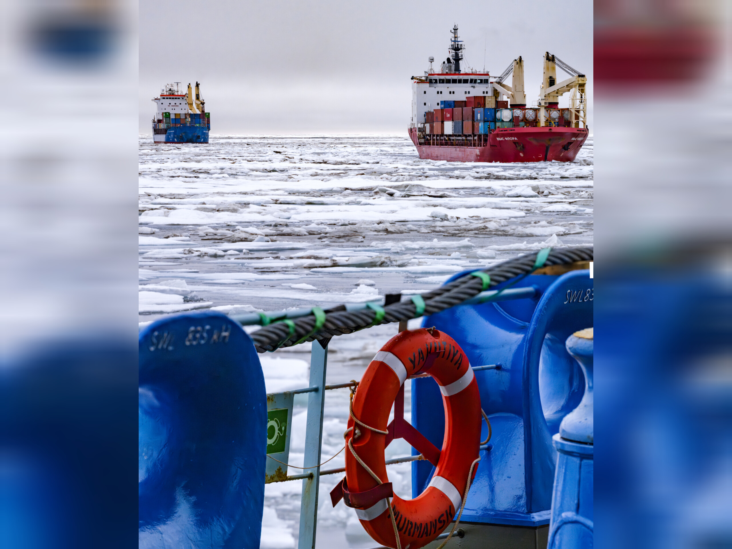 FSUE Atomflot escorted the first convoy to the port of Pevek