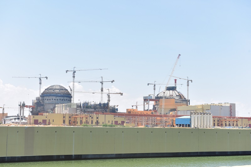 На энергоблоке № 3 АЭС «Куданкулам» в Индии начался пролив систем безопасности на открытый реактор