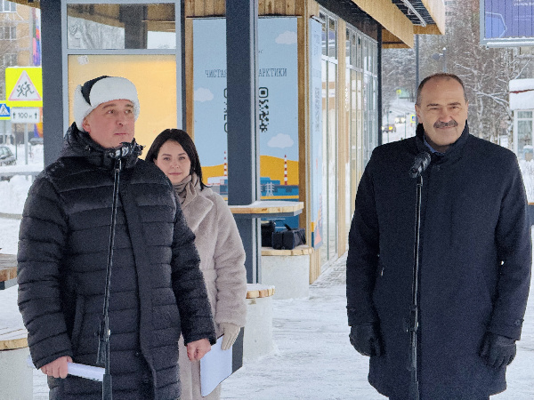 При поддержке «Росатома» в Полярных Зорях появилось благоустроенное общественное пространство 