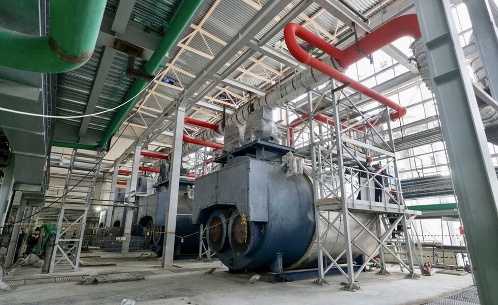 В котельной строящейся Курской АЭС-2 выполнено опробование паровых котлов 