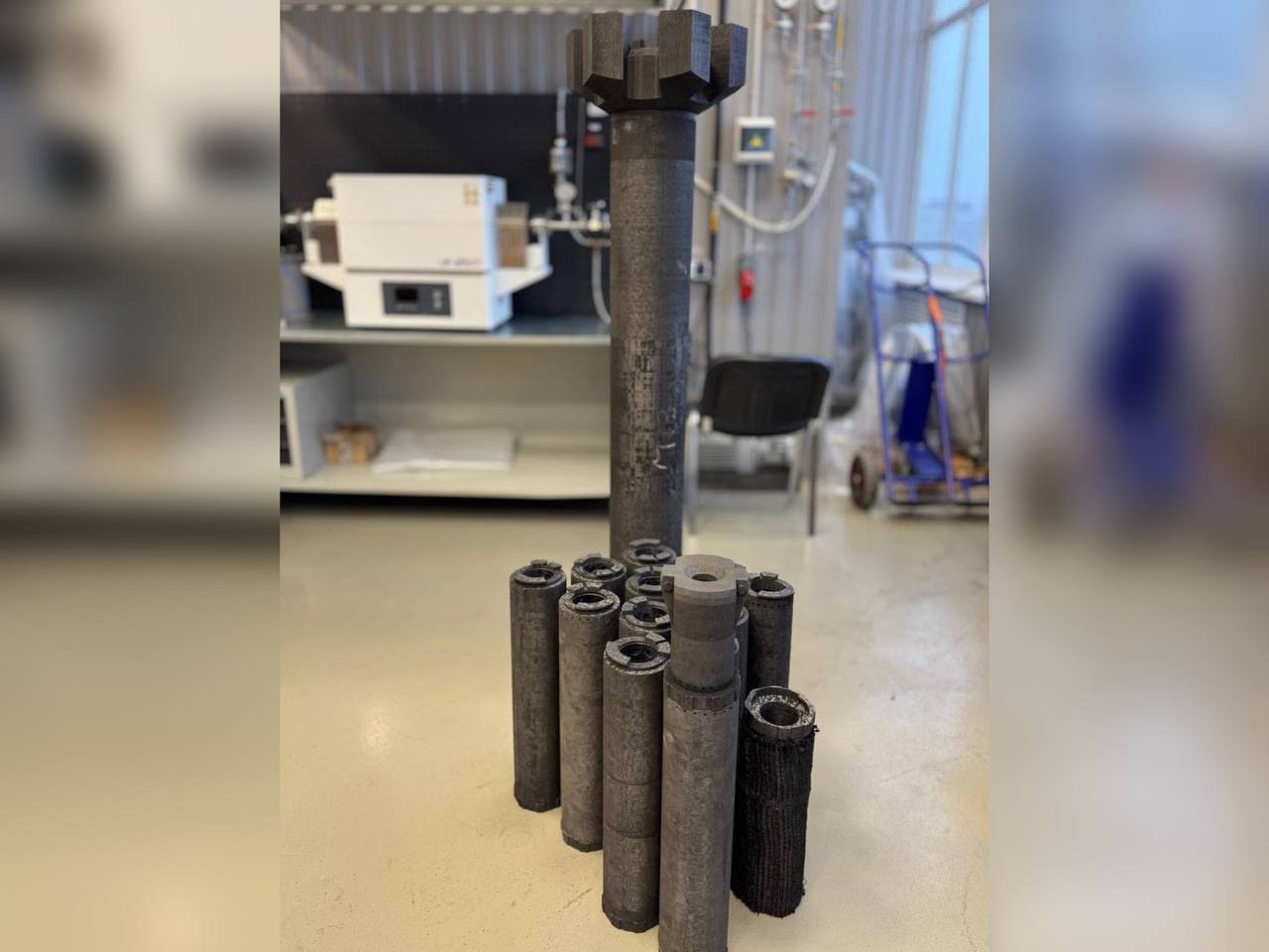 В «Росатоме» успешно испытаны первые элементы конструкции из отечественного углеродного материала для высокотемпературного газоохлаждаемого реактора