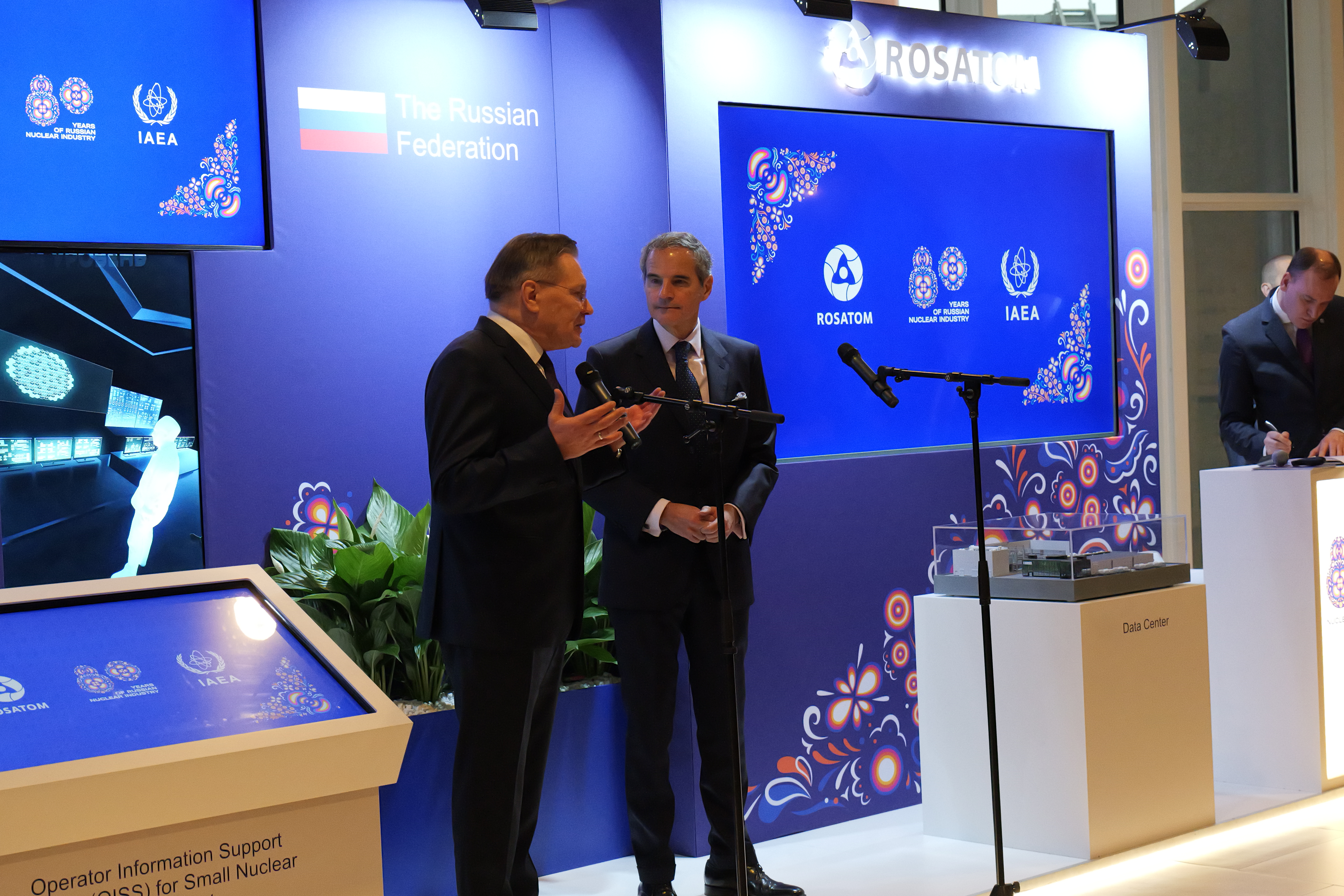 Rosatom Director General Alexey Likhachev takes part in the IAEA Symposium on AI