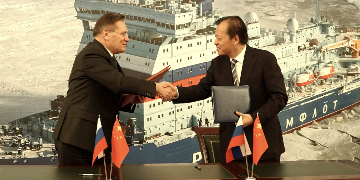 Alexey Likhachev, Rosatom Director General, and Liu Wei, China’s Minister of Transport, convened the first meeting of Subcommittee on Russia-China Cooperation on the Northern Sea Route