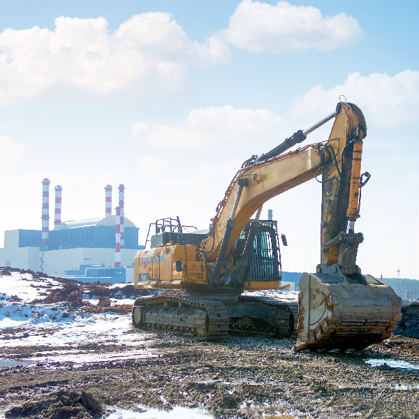 На площадке сооружения энергоблока № 5 Белоярской АЭС завершён вывоз отвального грунта 
