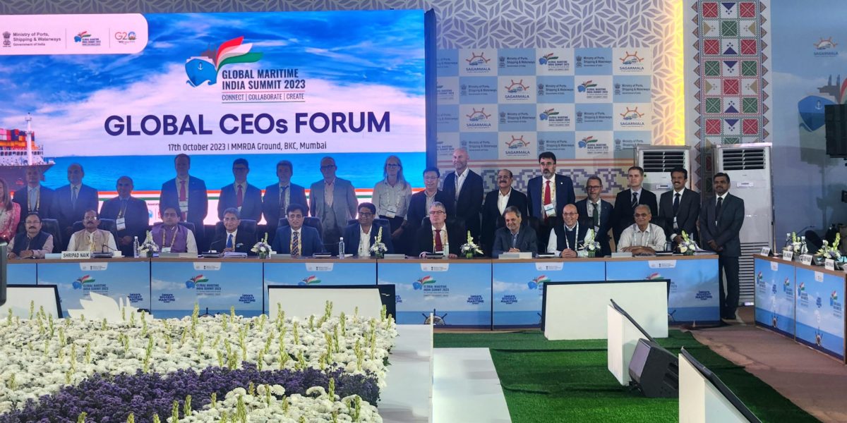 Росатом принял участие в саммите по морской логистике Global Maritime India Summit 2023