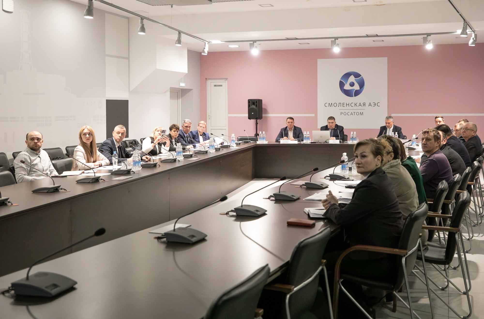 В Десногорске обсудили участие белорусских партнёров в строительстве энергоблоков Смоленской АЭС-2 