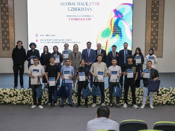 В Узбекистане при поддержке «Росатома» прошел национальный этап международного студенческого чемпионата «Глобал Хакатом»   