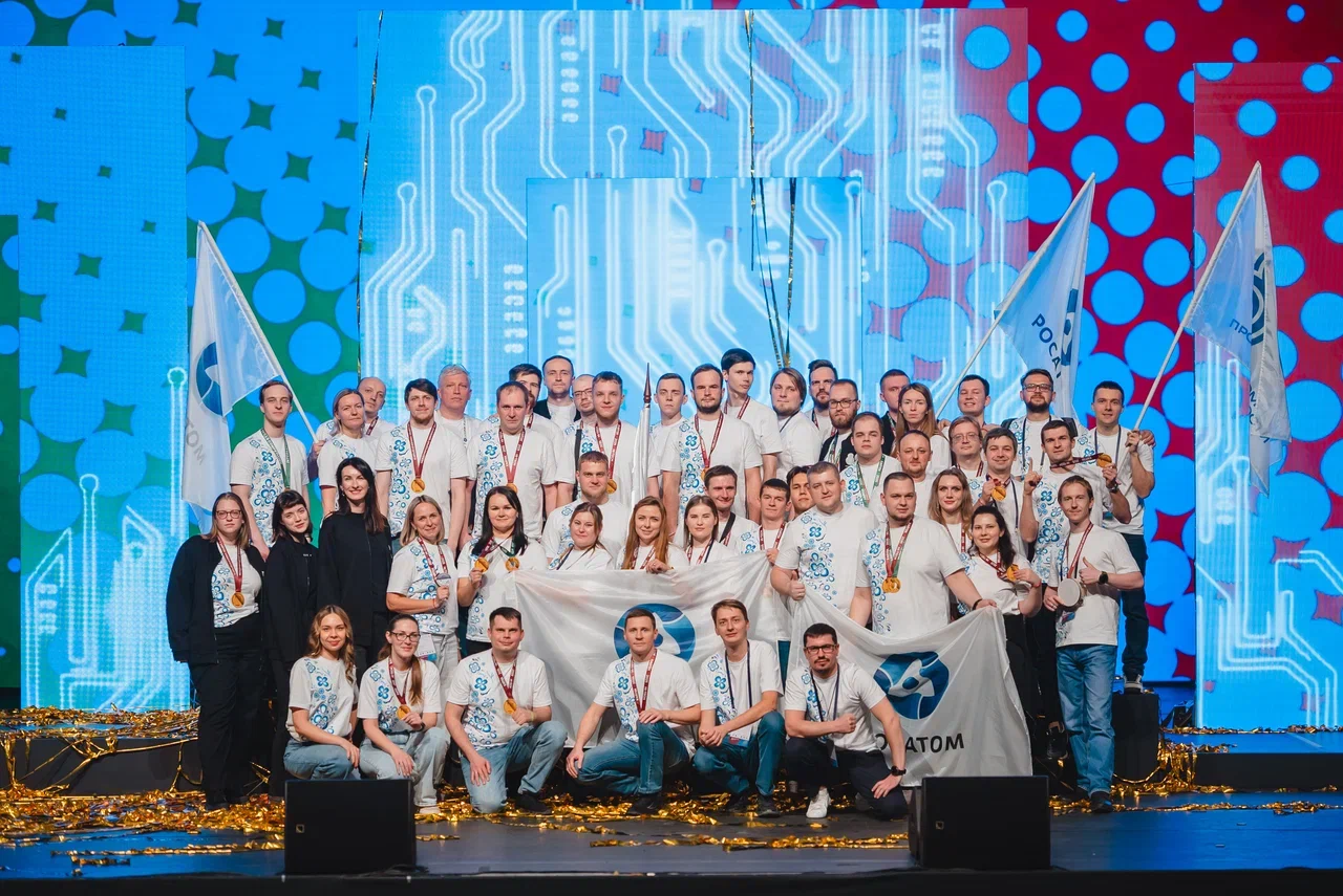 Сборная «Росатома» завоевала 32 награды и специальных приз на международном чемпионате высокотехнологичных профессий «Хайтек: навыки будущего»