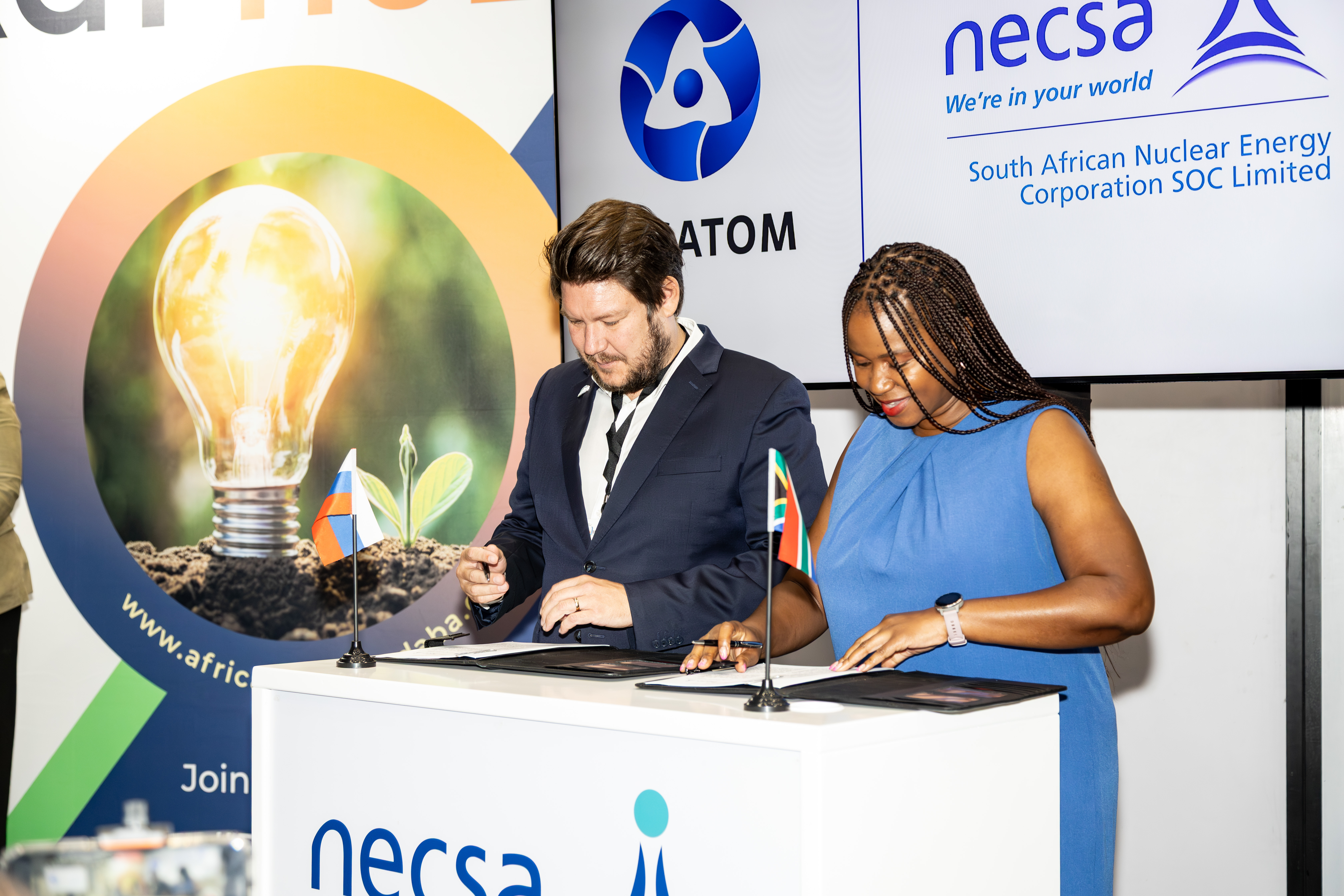 Rosatom and Necsa Sign Memorandum of Understanding on Human Capital Development