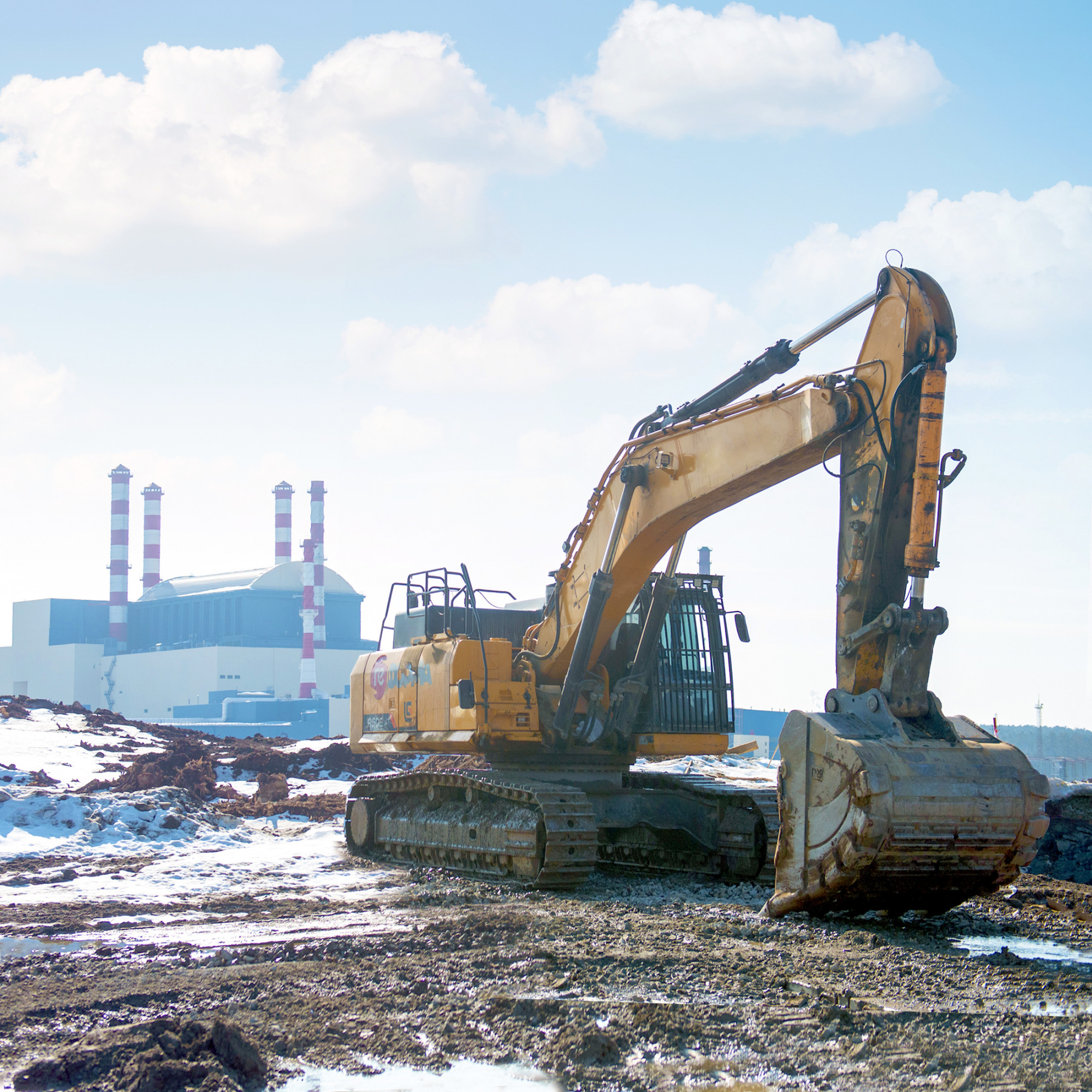 На площадке сооружения энергоблока № 5 Белоярской АЭС завершён вывоз отвального грунта 