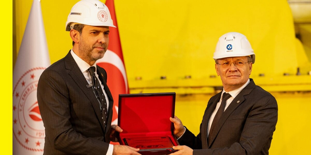 Turbine installation completed at Unit 1 of Akkuyu NPP (Türkiye)