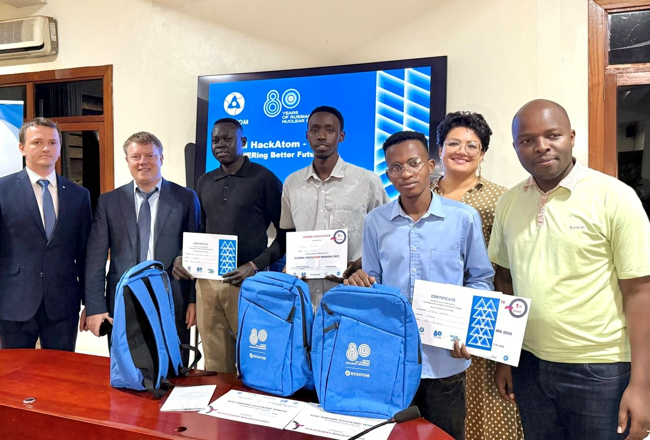 National Stage of the Global HackAtom Student Championship Held in Rwanda with the Support of "Rosatom"