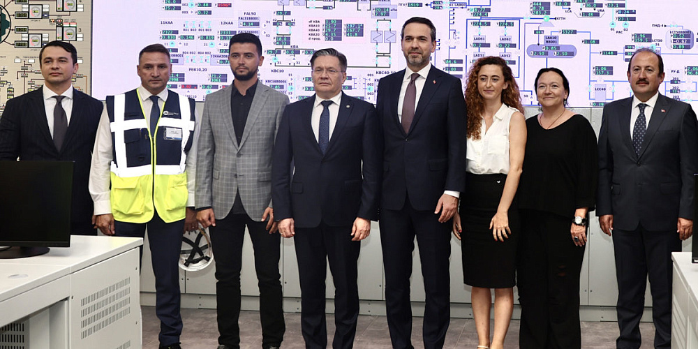 Working meeting between head of Rosatom and Ministry of Energy and Natural Resources of Türkiye takes place at Akkuyu NPP 
