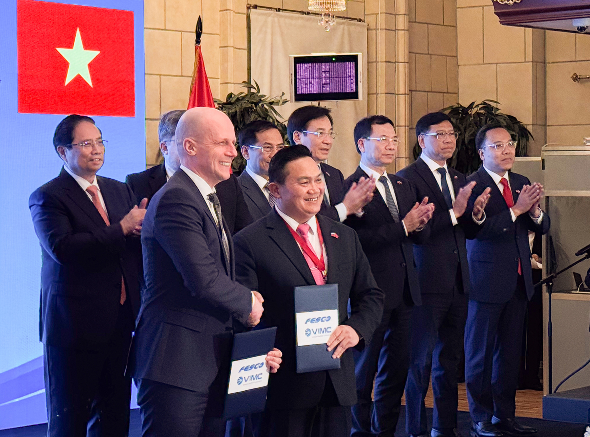 FESCO и вьетнамская VIMC договорились о сотрудничестве в сфере морских перевозок и портового взаимодействия