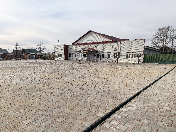 При поддержке уранодобывающего предприятия «Росатома» в Багдарине капитально отремонтирована центральная площадь 