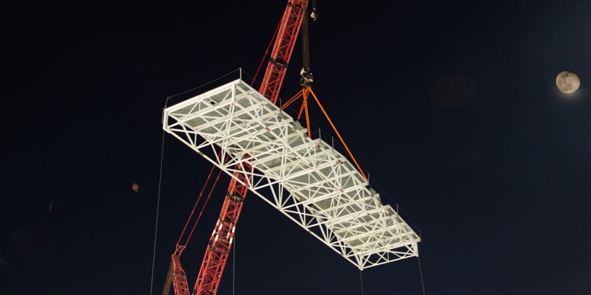 Turbine building roof installation was completed at Akkuyu NPP Unit two (Türkiye)