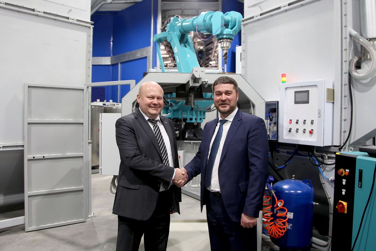На предприятии Роскосмоса начались пусконаладочные работы роботизированного комплекса, поставленного «Росатомом»