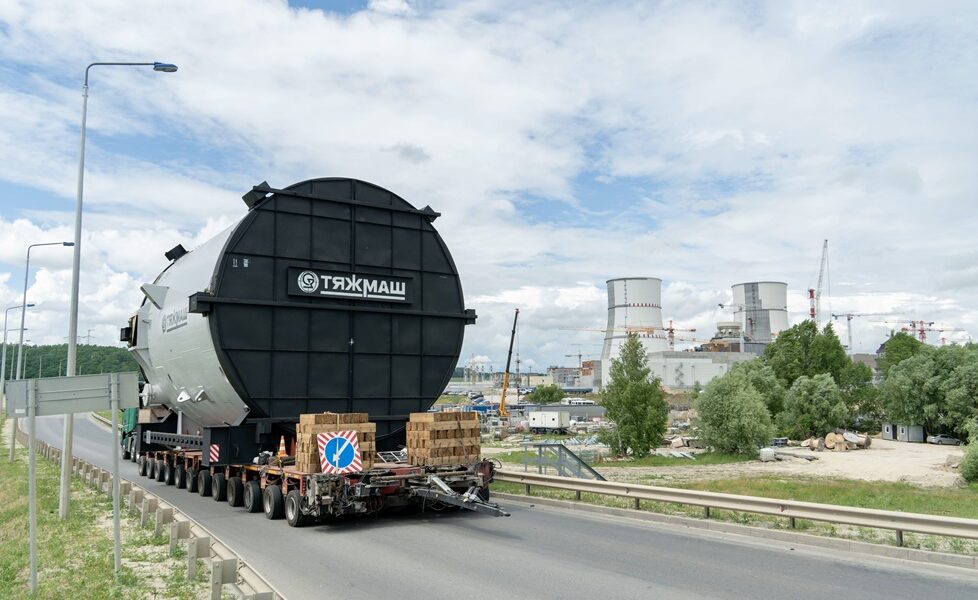 На стройплощадку Курской АЭС-2 доставлен транспортный шлюз для второго энергоблока