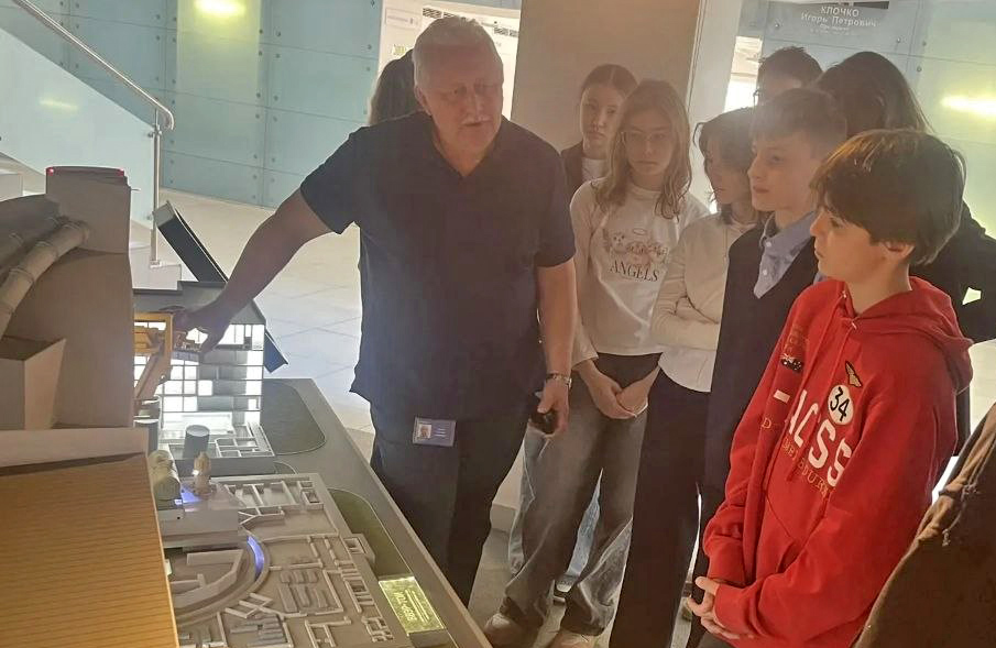 Московские старшеклассники познакомились со спецификой атомного инжиниринга