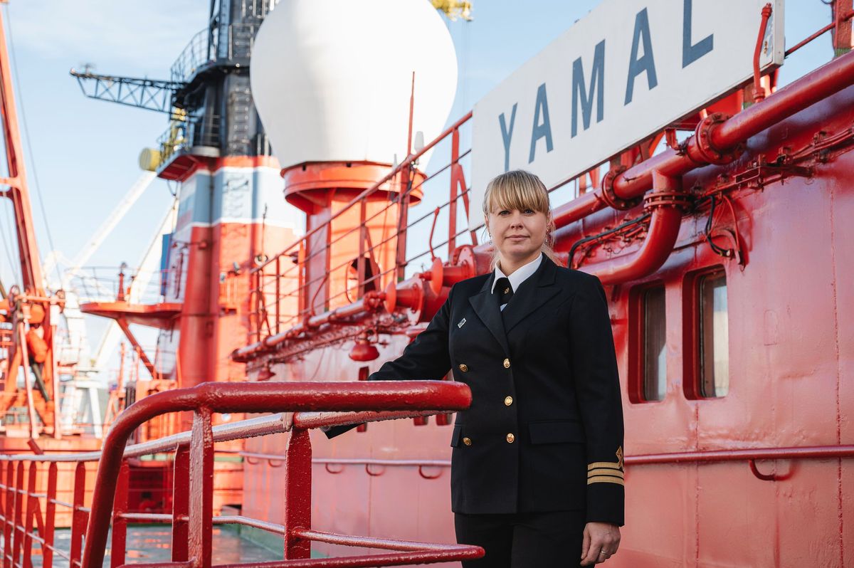 Marina Starovoitova Is World’s First Female Captain of Nuclear Icebreaker