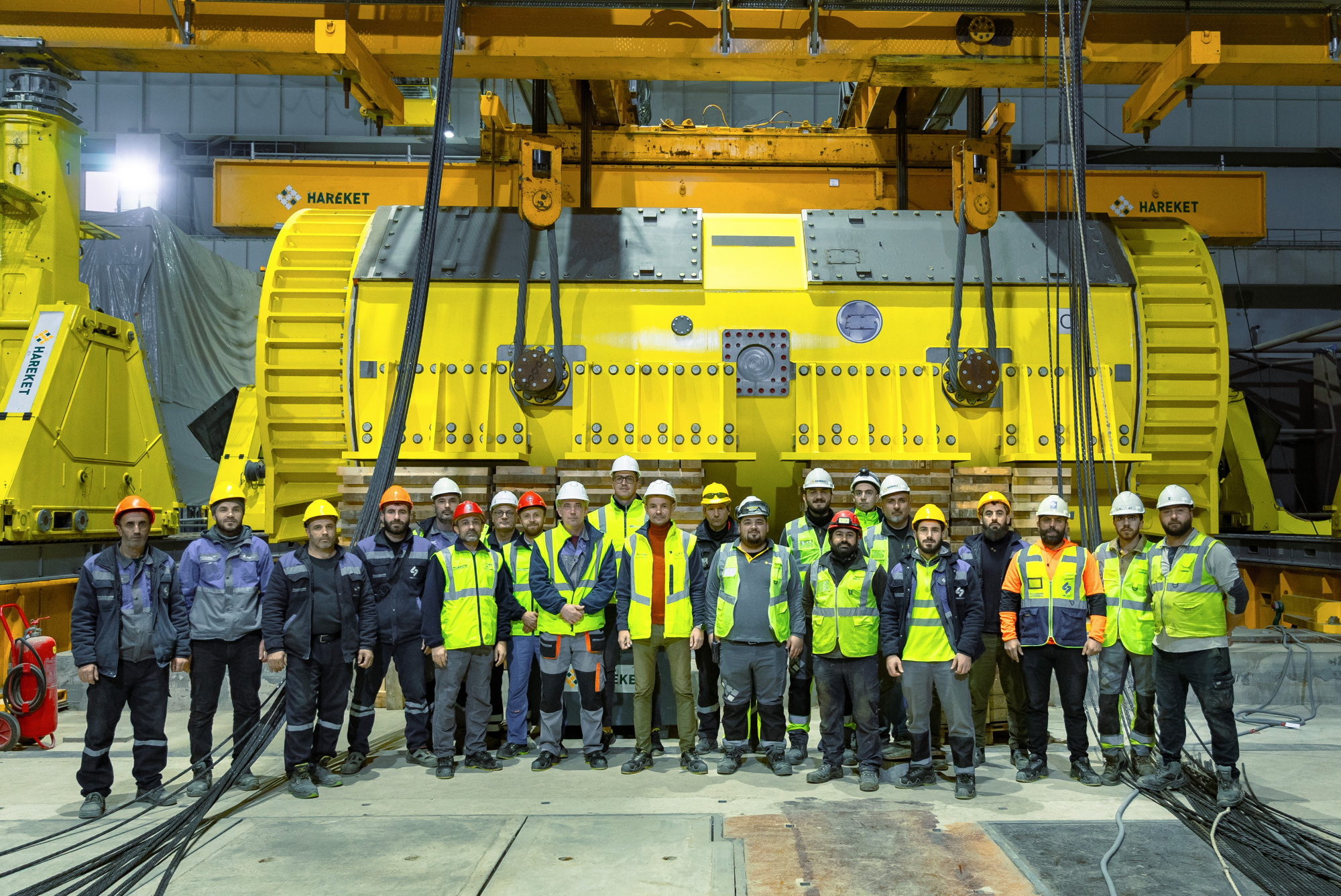 На блоке № 2 АЭС «Аккую» установлен статор турбогенератора