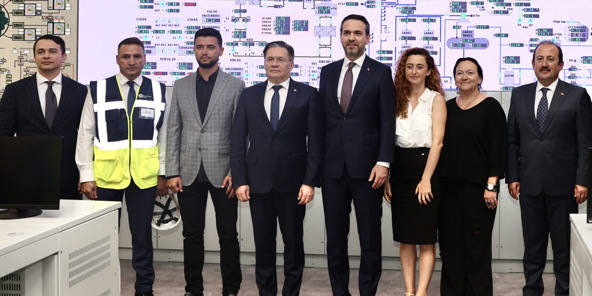 Working meeting between head of Rosatom and Ministry of Energy and Natural Resources of Türkiye takes place at Akkuyu NPP 