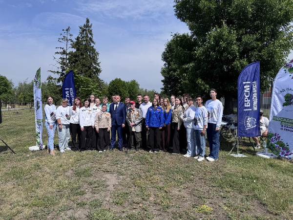 Акция «Сад памяти» прошла при поддержке «Росатома» в Бресте