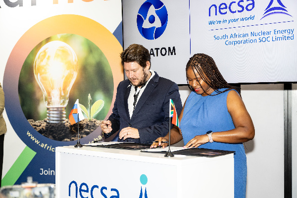 Rosatom and Necsa Sign Memorandum of Understanding on Human Capital Development