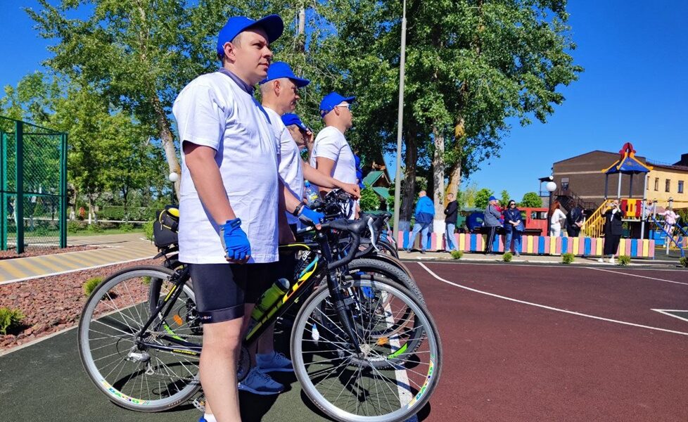 Работники предприятий Росатома приняли участие в велопробеге, посвященном 79-й годовщине Дня Победы