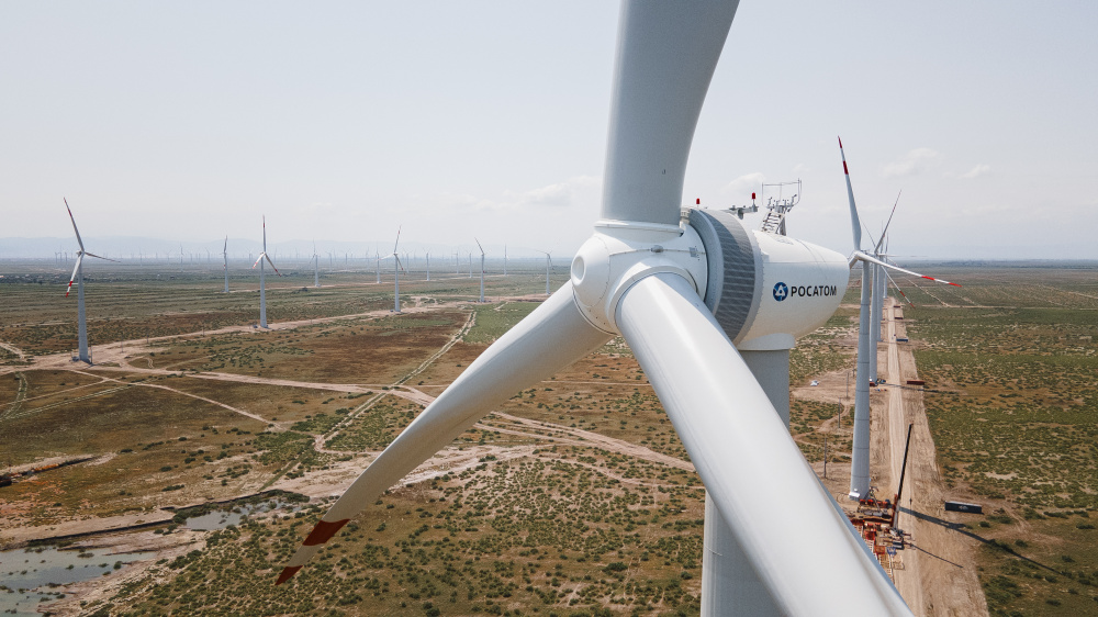 Projects of the State Atomic Energy Corporation Rosatom (ROSATOM) in wind power