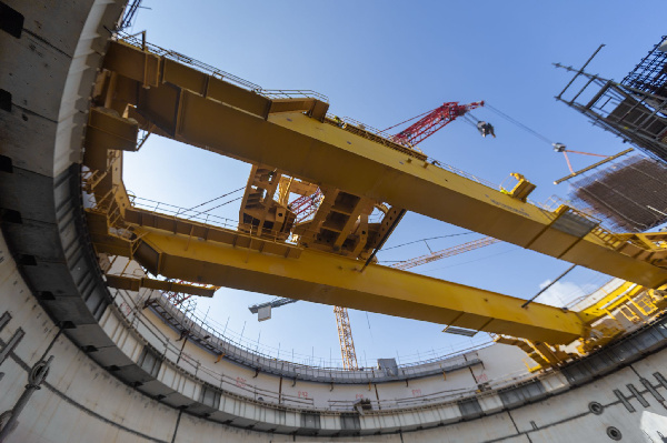 Polar crane installed at Akkuyu NPP Unit 2 