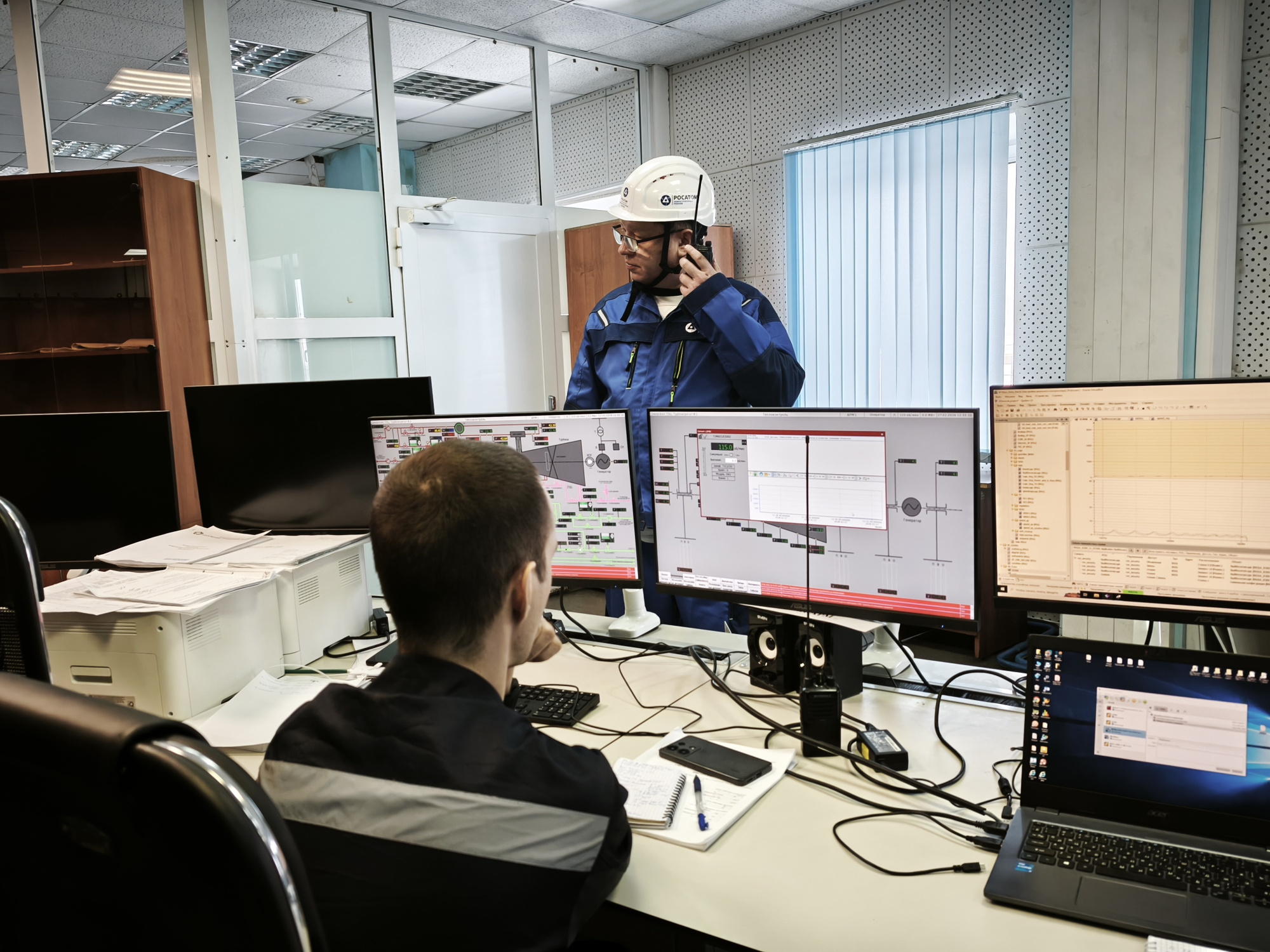 На Северской ТЭЦ «Росатома» успешно завершились испытания новой турбины на холостом ходу