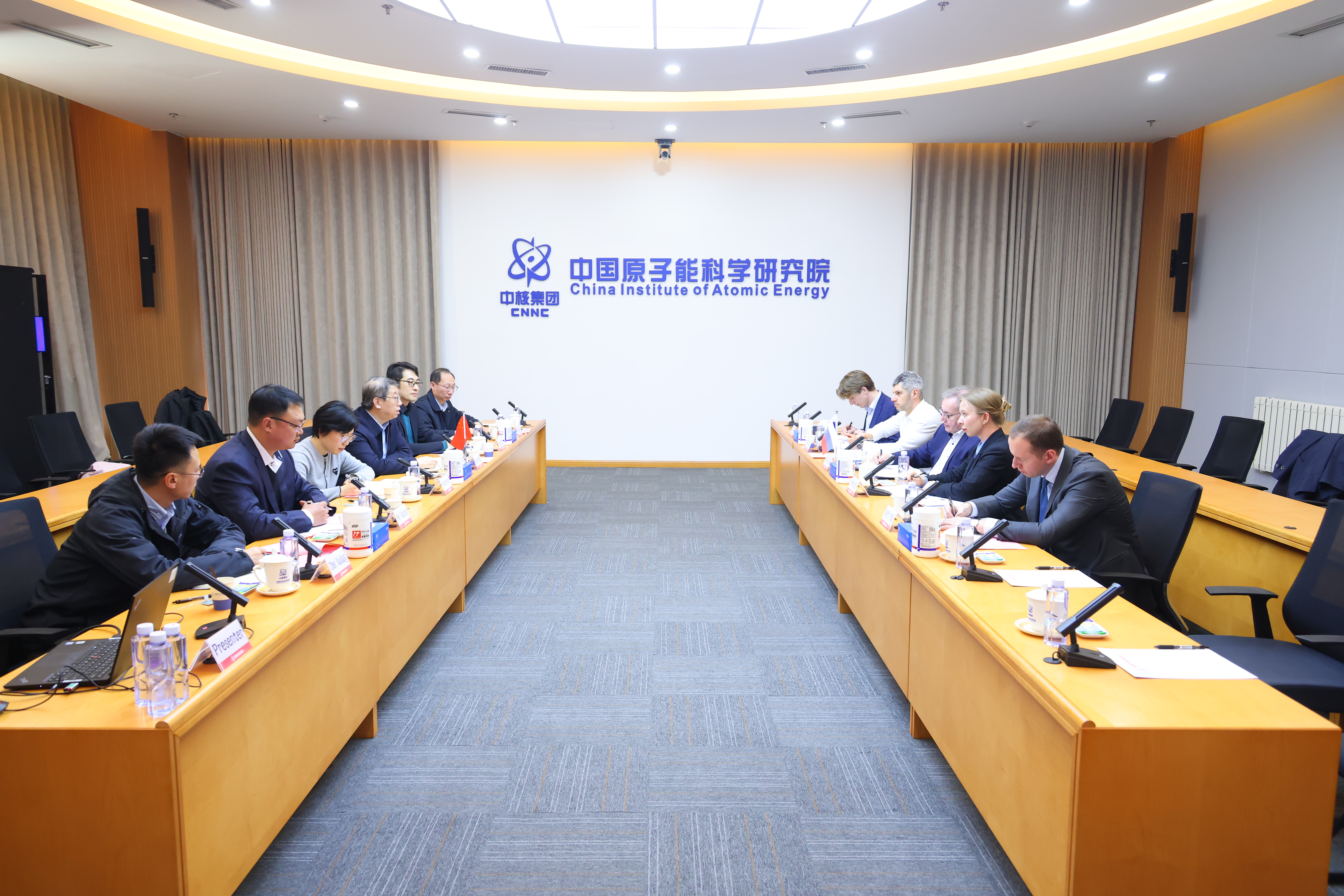 Russian delegation discussed outlook for conducting experiments at MBIR reactor with Chinese partners