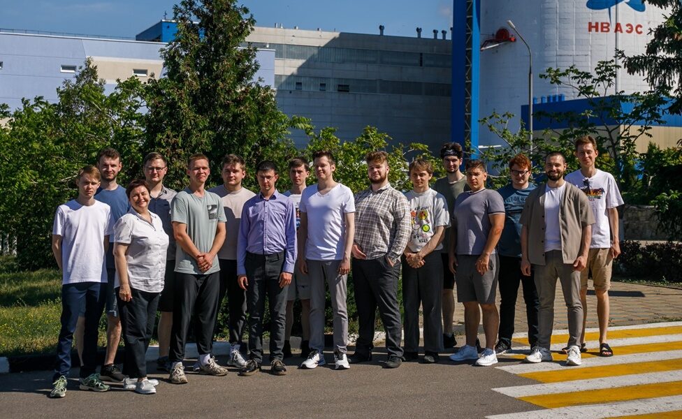 На Нововоронежской АЭС прошли производственную практику белорусские студенты