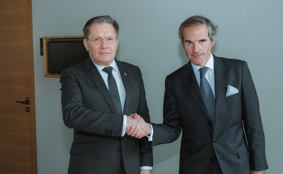 Head of Rosatom Alexey Likhachev meets IAEA Director General Rafael Grossi on the margins of COP-28 in Dubai