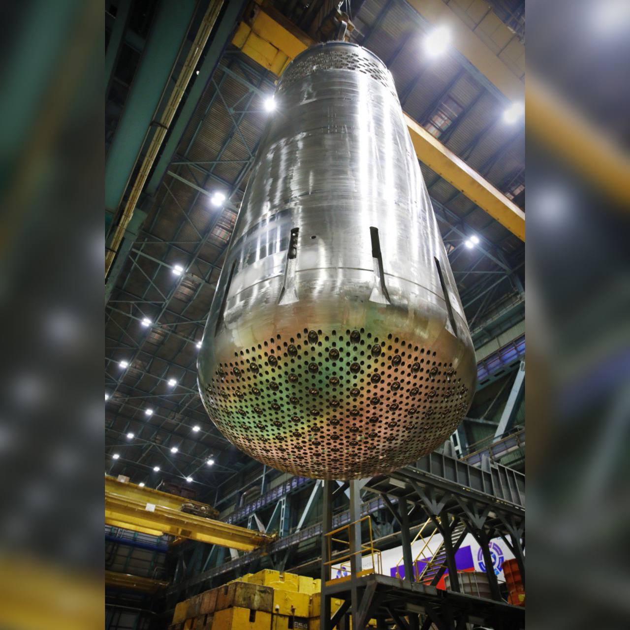 Rosatom started the final assembly of the reactor for unit 4 of the Akkuyu NPP 