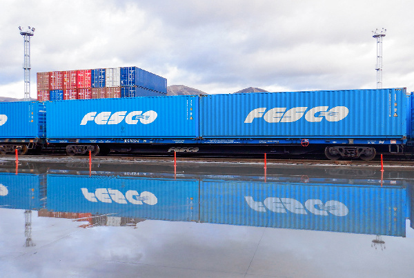 FESCO отправила первый публичный контейнерный поезд из Республики Беларусь в Новороссийск
